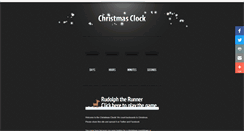 Desktop Screenshot of christmas-clock.com